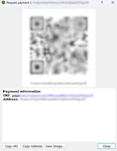 Pepecoin Core wallet guide image