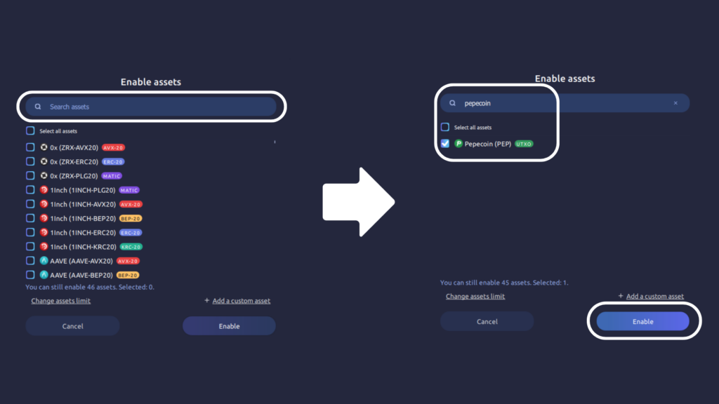 Komodo wallet guide image