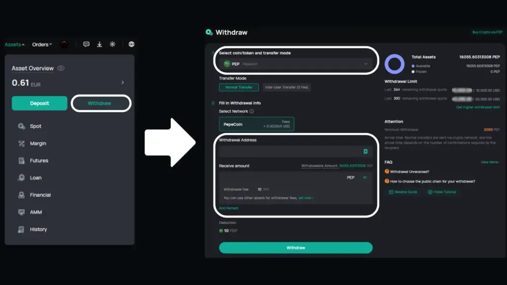 CoinEx exchange guide image